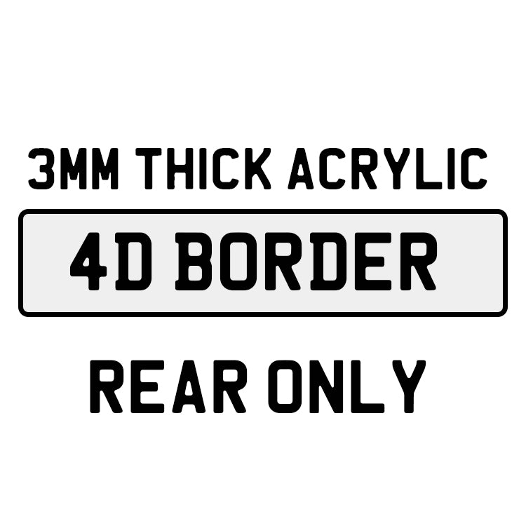 4D Border REAR ONLY (ADDON)