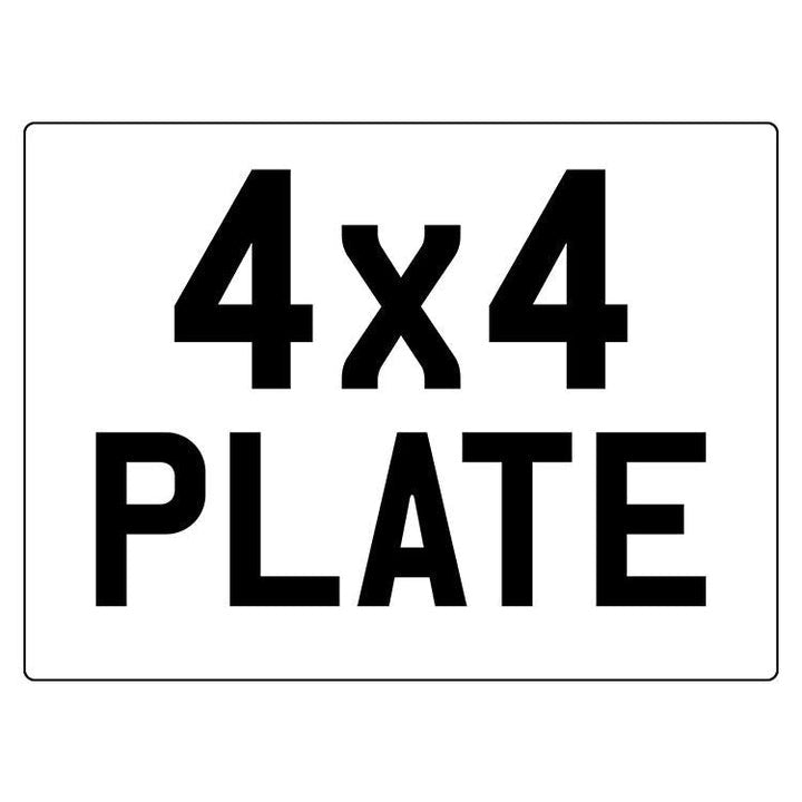 4x4 Front Plate (Addon)