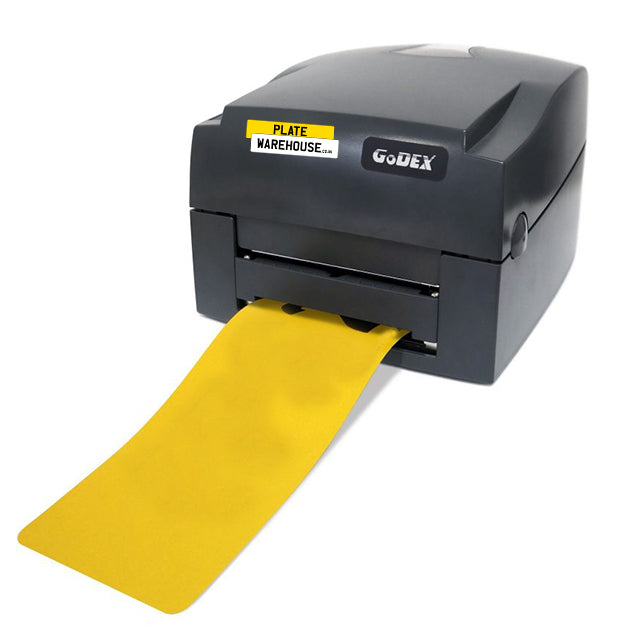 Godex G500u Number Plate Printer
