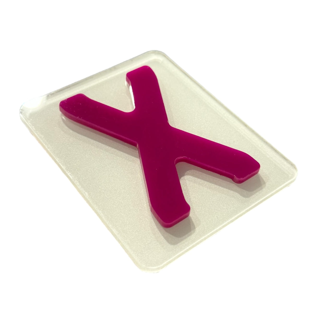 Solid Purple 4D Number Plate Digits