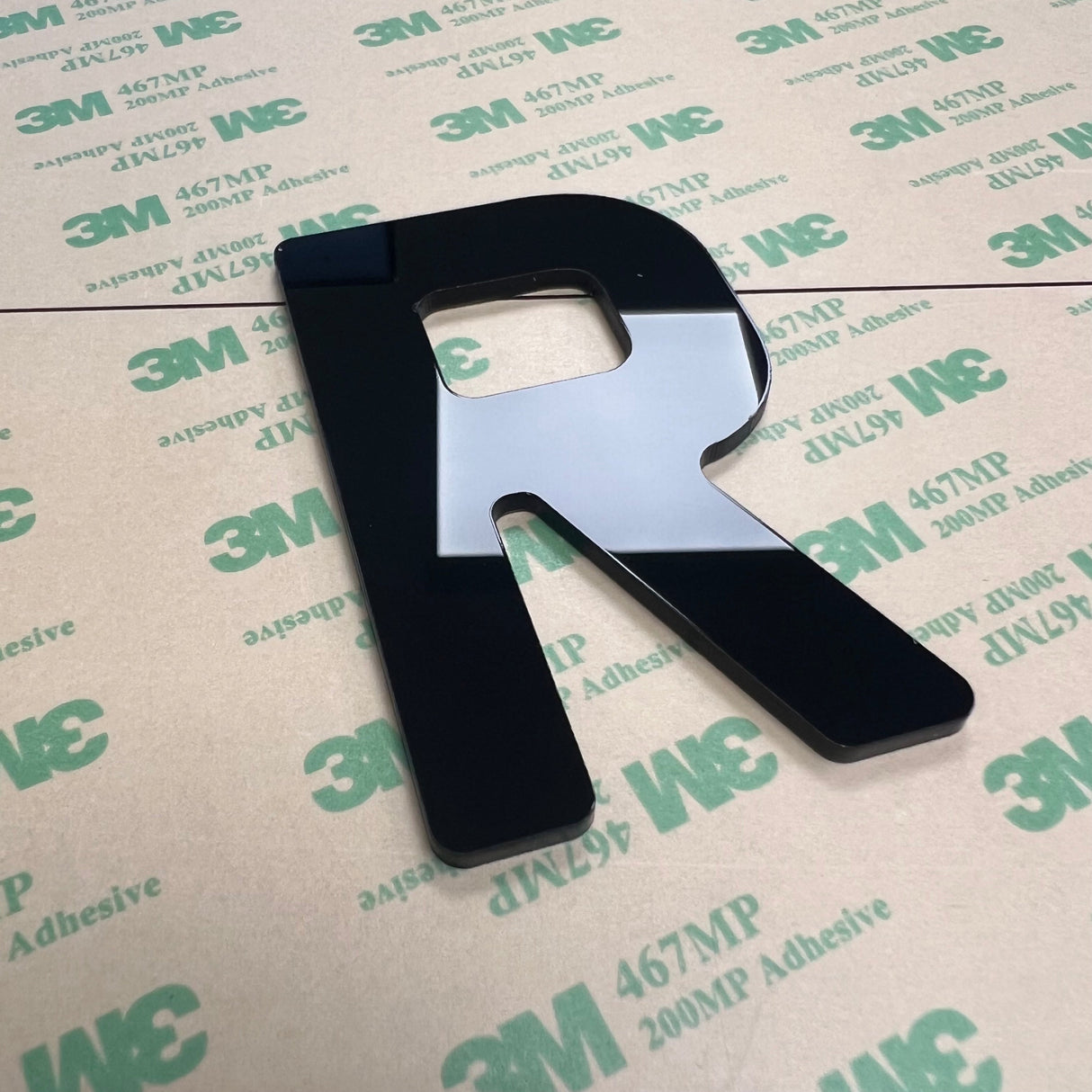 4D 3mm Number Plate Digits (10x) (Top up packs)