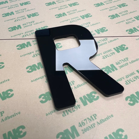 4D 3mm Number Plate Digits (10x) (Top up packs)