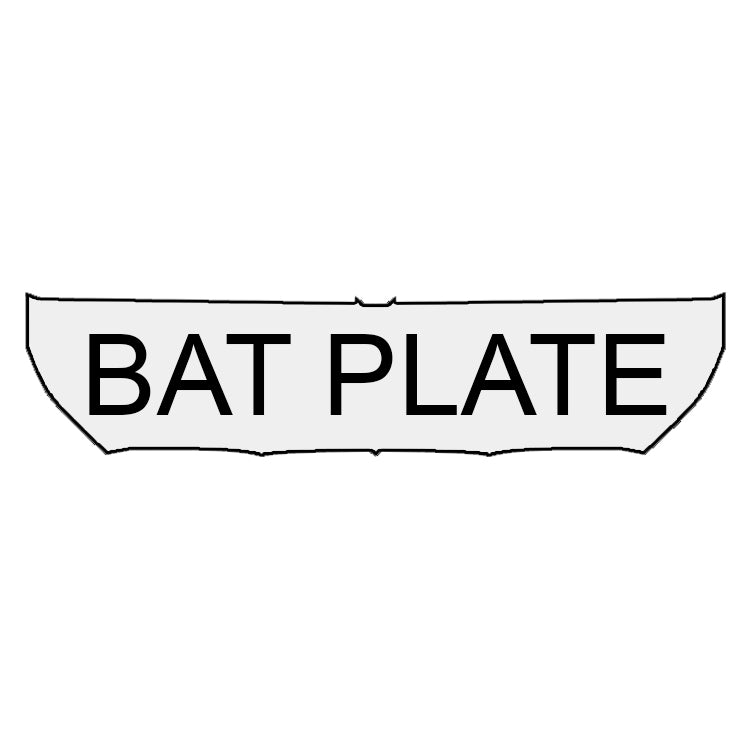 Bat Plate FRONT (Addon)