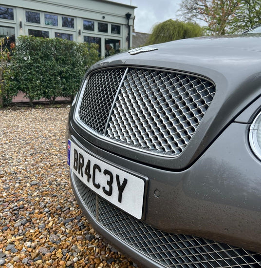 bentley 3d gel number plates