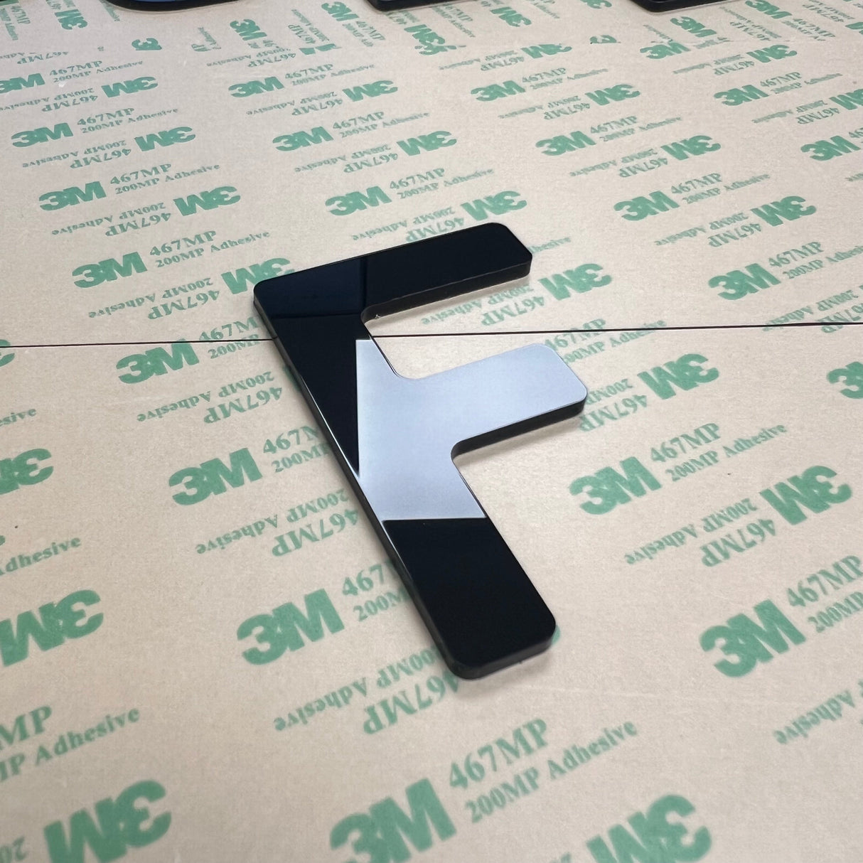 4D 3mm Number Plate Digits (10x) (Top up packs)