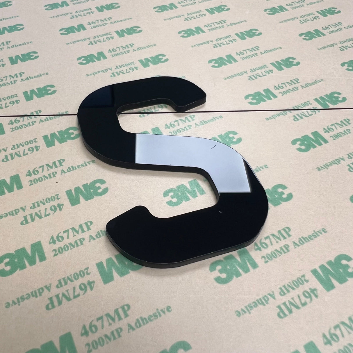 4D 3mm Number Plate Digits (10x) (Top up packs)