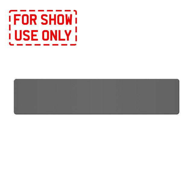 Tinted Acrylic Standard Oblong (Pack of 10)