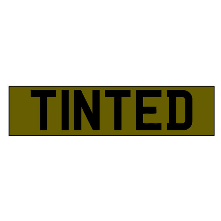 Tinted Rear Plate (Addon)